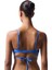 Ophelia Minimal Kesim Mavi Bikini Üstü 4
