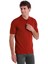 Bordo Regular Fit Düz Polo Yaka Tişört 1
