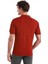Bordo Regular Fit Düz Polo Yaka Tişört 6