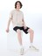 Bej Erkek Relaxed Baskılı T-Shirt M5SM-TST1306 2