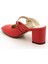 2405 Kırmızı Büyük Numara Kadın Terlik Ayakkabı 8
