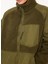 Haki Kadın Kaban Onlohıo Quılt Mıx Fleece Coat cc Ot 4