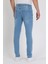 Sheff Buz Mavi Erkek Slim Fit Jean Pantolon 7341 4