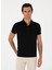 Siyah Erkek Slim Fit T-Shirt Gıbson 1