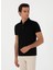 Siyah Erkek Slim Fit T-Shirt Gıbson 3