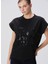 Siyah Kadın Basic T-Shirt 1094717 1