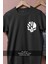 Oversize Vw - Volkswagen Logo ve Kuru Kafa Cep Tasarımlı Unisex T-Shirt 2