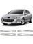 Peugeot 407 Uyumlu 2004-2010 Krom Kapı Kolu 4 Kapı Paslanmaz Çelik 2