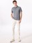 Kırık Beyaz Erkek Düz Paça Slim Fit Denim Pantolon F4SM-PNT 110 1