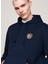 Lacivert Erkek Kapüşon Regular Fit Nakışlı Sweatshirt DM0DM19762C1G Reg Tj F 2