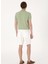 Ekru Erkek Slim Fit Denim Şort Pollen 4