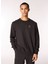 Siyah Erkek Yuvarlak Regular Fit Düz Sweatshirt 62478204PIVOT Crewneck 1