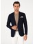 Lacivert Erkek Slim Fit Ceket Delave 1