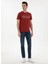Kırmızı Erkek Slim Fit T-Shirt Varna 4