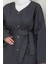 Kemerli Ceket Pantolon Gabardin Takım 1557 - Antrasit 1