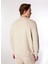 Bej Erkek Bisiklet Yaka Relaxed Sweatshirt J4WM-SWT7355 5