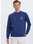 Mavi Baskılı Bisiklet Yaka Pamuklu Regular Fit Erkek Sweatshirt Wmlıne Call 1