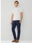 Beyaz Erkek Slim Fit Polo T-Shirt HM563275 4