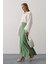 Yarasa Kollu Crop Bluz - Beyaz 1