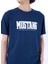 Lacivert Erkek Relaxed Baskılı T-Shirt M5SM-TST1291 4