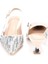 PS-32370 Kadın 4 cm Arkası Açık Taşlı Abiye Stiletto Ayakkabı 3