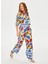 Çok Renkli Kadın Bol Kesim Pantolon US25PNT045 3