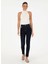 Koyu Indigo Kadın Skinny Fit Düz Denim Pantolon Lıan 1