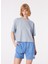 Bisiklet Yaka Lila Kadın T-Shirt W241608A18-BISIKLET Yaka T-Shirt 1