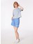 Bisiklet Yaka Lila Kadın T-Shirt W241608A18-BISIKLET Yaka T-Shirt 2