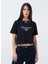 Siyah Kadın Normal T-Shirt 3