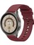 Samsung Galaxy Watch 4 5 5pro 6 7 FE 40mm ve 44mm ile Uyumlu Kordon Jel Silikon Tokalı Kayış 1