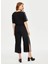 Siyah Kadın Comfort Fit Kapri US25CPR016 4