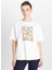 Ekru Kadın Loose Fit T-Shirt W2510751102-GRAFIK Logo Loose T-Shi 3