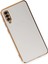 Samsung Galaxy A50 Kılıf Volet Silikon - Beyaz Glstd 3