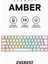 Amber Type-C Bağlantılı Rgb Ledli Mekanik Gaming Oyuncu Klavye Q Red Switch 1