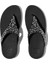 Kadın Terlik JE3-090 Fitflop Lulu Crystal-Mix Toe-Post Sandals All Black 3