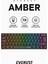Amber Type-C Bağlantılı Rgb Ledli Mekanik Gaming Oyuncu Klavye Q Red Switch 1