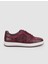 Bordo Kadın Deri Sneaker 126126 1