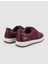 Bordo Kadın Deri Sneaker 126126 3