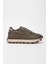 Siyah Kadın Deri Sneaker 1011 6215 Bn Ayk SK23/24 1