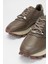 Siyah Kadın Deri Sneaker 1011 6215 Bn Ayk SK23/24 2