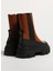 Kahverengi-Siyah Kadın Bot Onltola-11 Pu Chunky Boot 3
