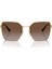 Ray-Ban RB3796 Dikdörtgen Altın Polarize Unisex Güneş Gözlüğü 1