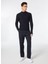 Lacivert Erkek Bisiklet Slim Fit Kazak Q M170 5623 3