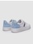 Beyaz-Mavi Kadın Deri Sneaker 124685S 3
