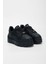 Siyah Kadın Deri Sneaker 1011 6186 Bn Ayk SK23/24 2