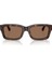 Ray-Ban Clubmaster Reverse RBR0504S Köşeli Kahve Unisex Güneş Gözlüğü 1