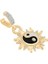 Altın Yin Yang Kolye Ucu Charm 2