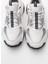 Melina Beyaz Lacivert Kadın Spor Sneakers 2