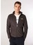 Antrasit Erkek Dik Yaka Basic Polar Sweatshırt D4WM-SWT3994 1
